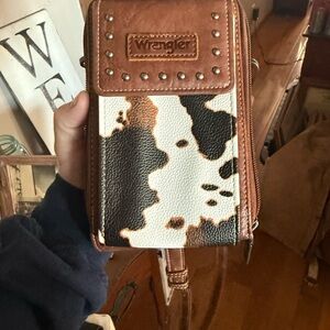 Wrangler Cowhide Pattern Men's Wallet